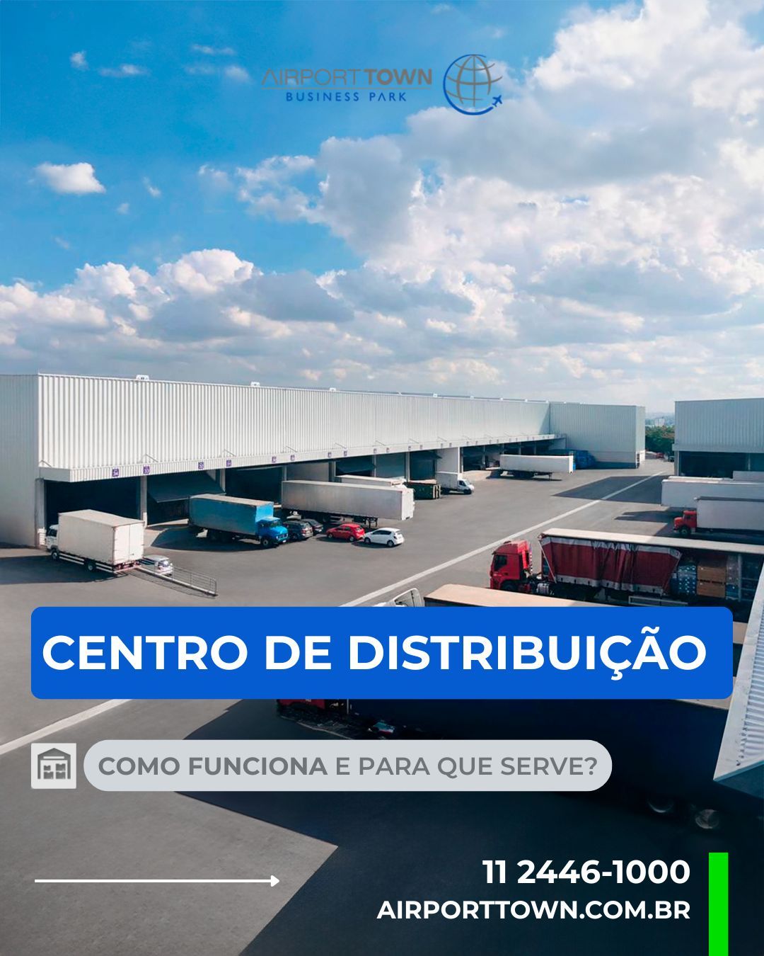 Centro de distribuição como funciona